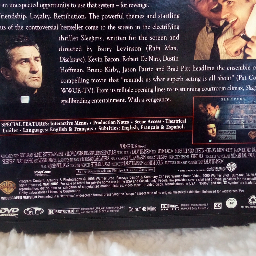 DVD - R - SLEEPERS - Picture 3 of 3